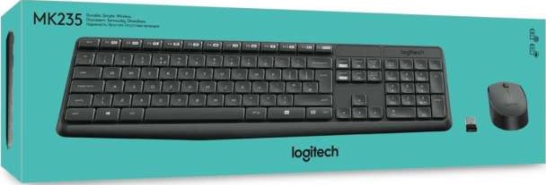 Logitech MK235 Wireless Keyboard and Mouse Logitech MK235 Wireless Keyboard and Mouse